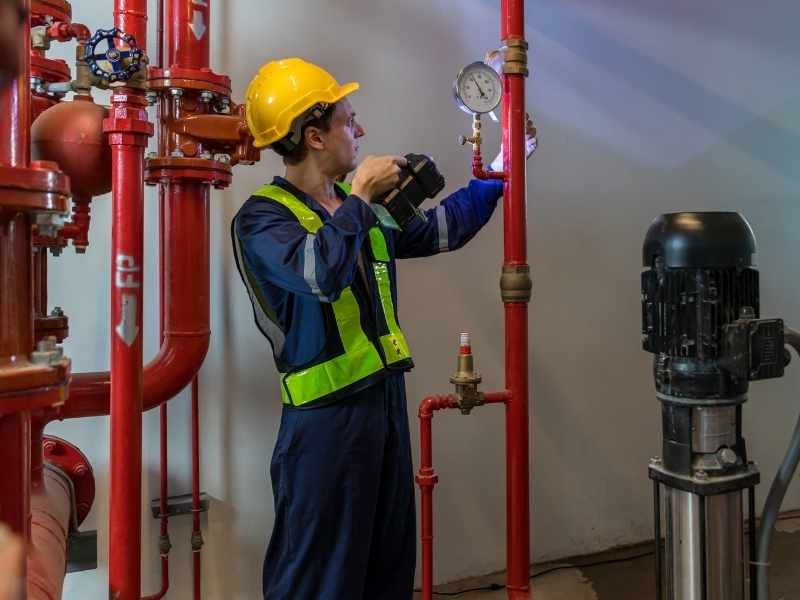 Langkah Instalasi Automatic Fire Suppression untuk Perkantoran